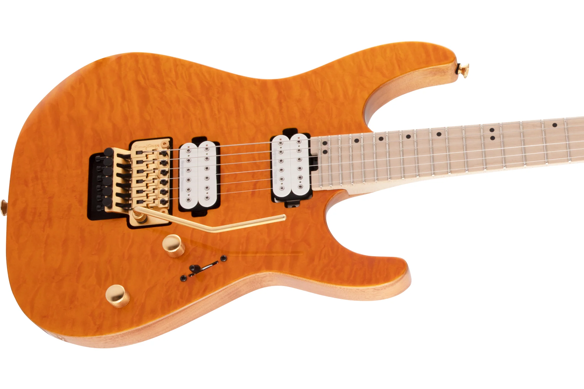 Charvel Pro-Mod DK24 HH FR M Mahogany With Quilt Maple - Image 5