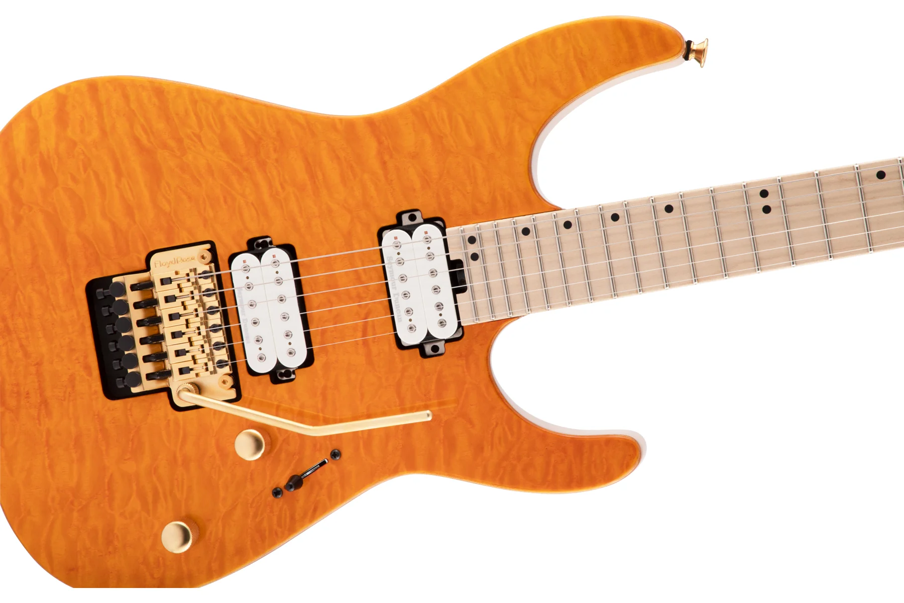 Charvel Pro-Mod DK24 HH FR M Mahogany With Quilt Maple - Image 6