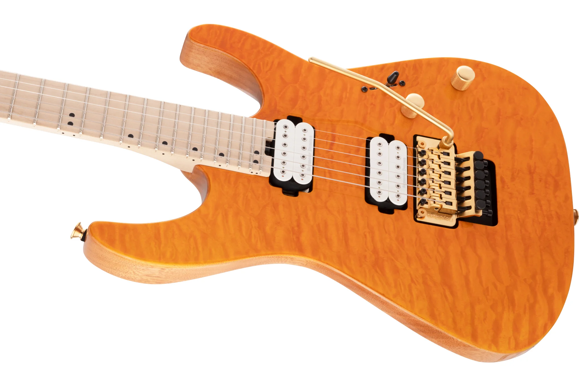 Charvel Pro-Mod DK24 HH FR M Mahogany With Quilt Maple - Image 7