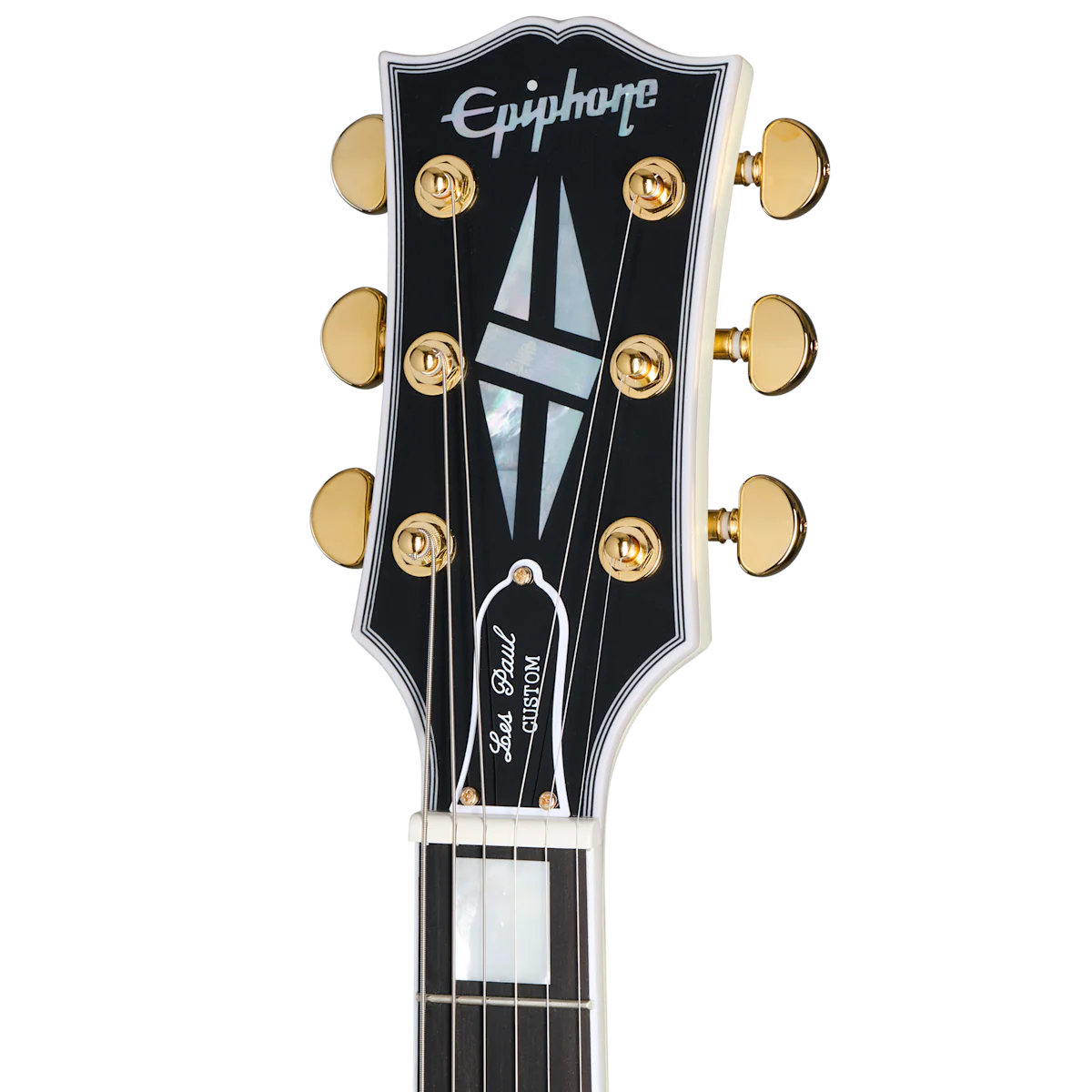 Epiphone 1963 Les Paul SG Custom with Maestro Vibrola Classic White - Image 6