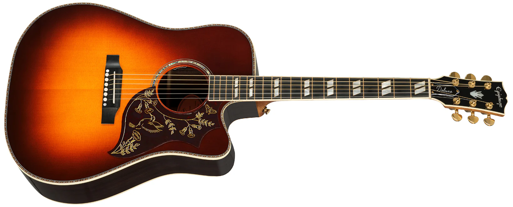 Epiphone Inspired by Gibson Hummingbird Deluxe EC - Image 2