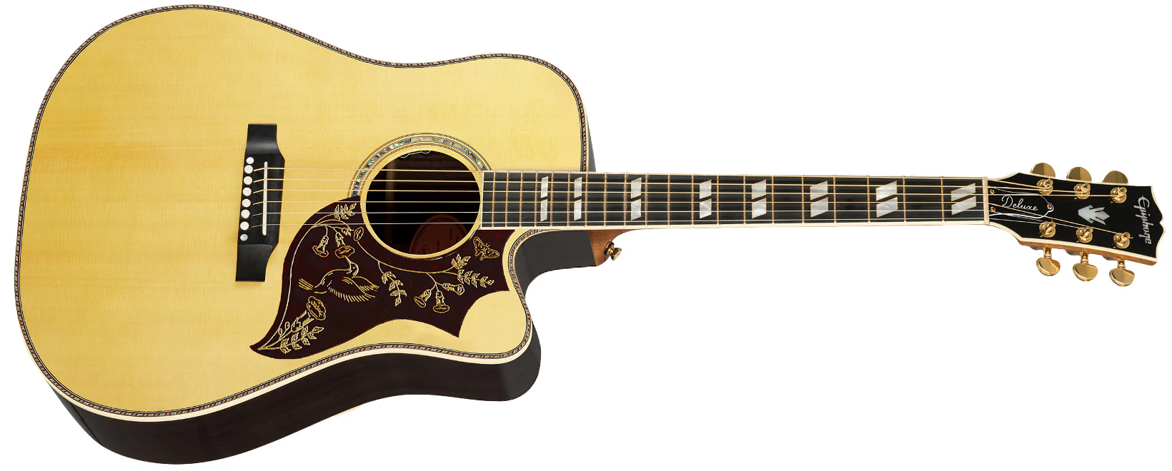Epiphone Inspired by Gibson Hummingbird Deluxe EC - Image 3