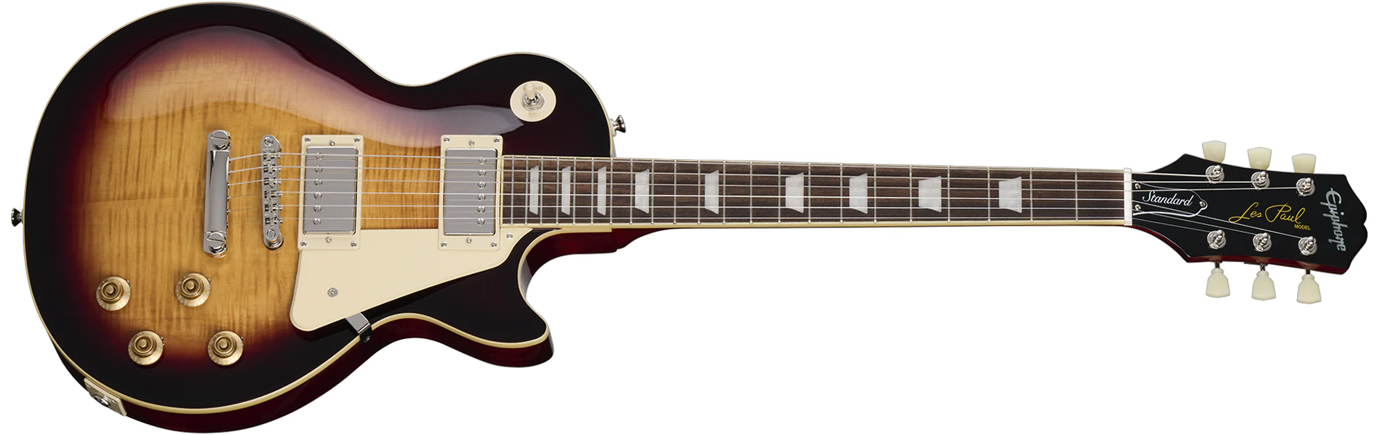 Epiphone "Inspired by Gibson" Les Paul Standard 50s Figured Top - Image 11