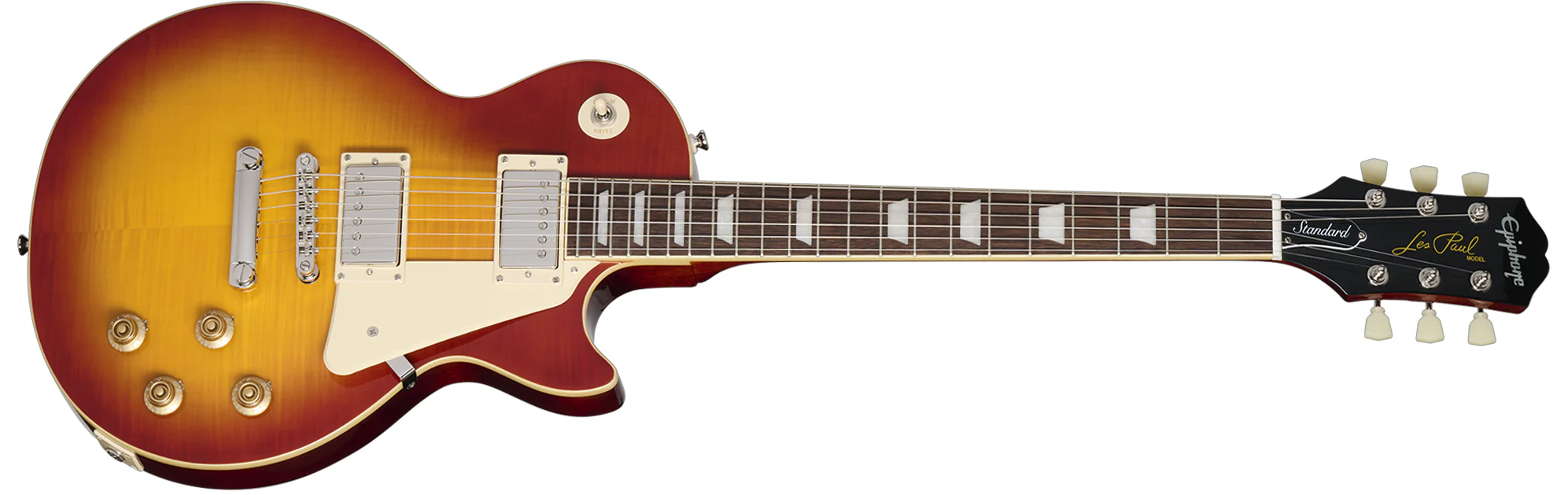 Epiphone "Inspired by Gibson" Les Paul Standard 50s Figured Top - Image 2