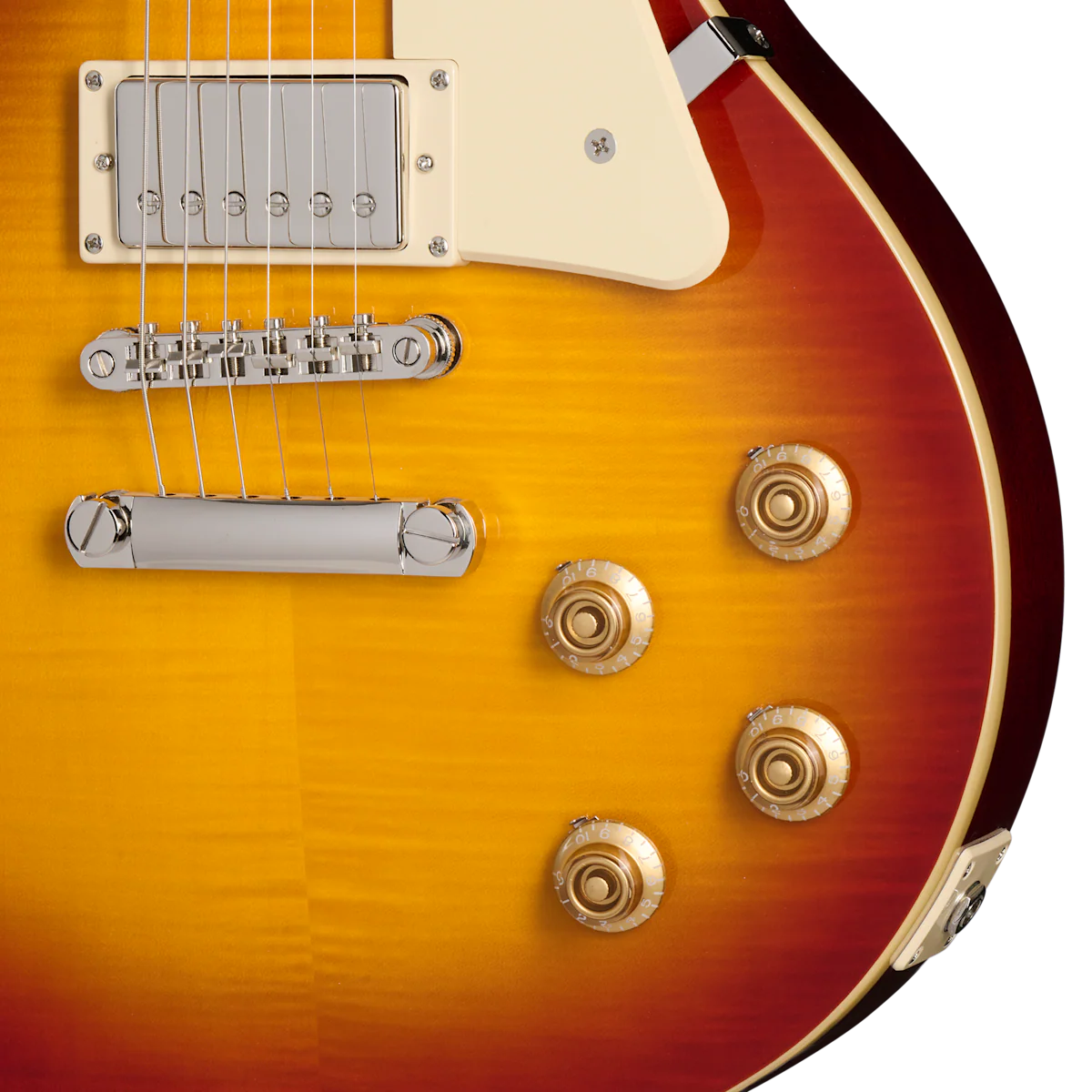 Epiphone "Inspired by Gibson" Les Paul Standard 50s Figured Top - Image 6