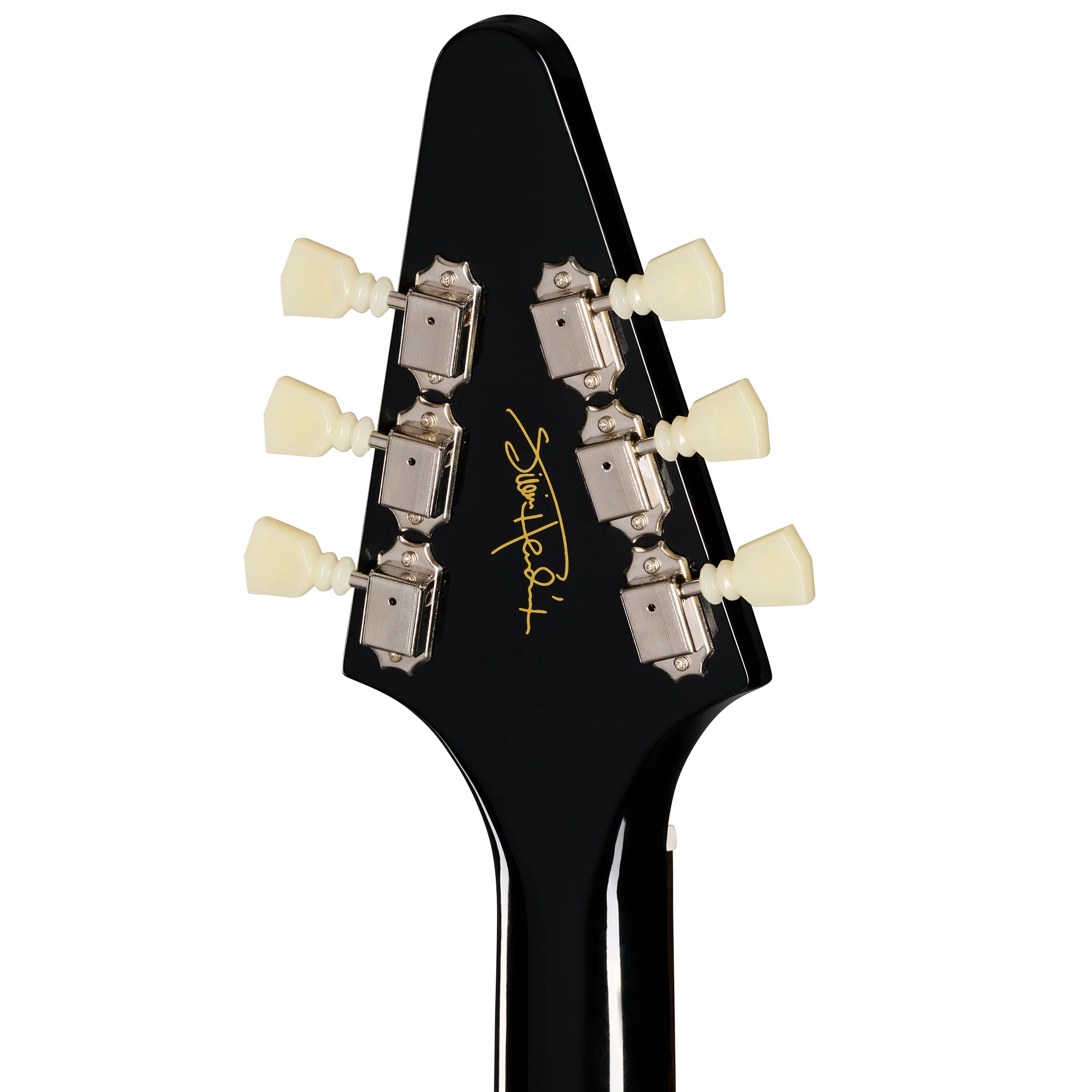 Epiphone Jimi Hendrix "Love Drops" Flying V Ebony - Image 10