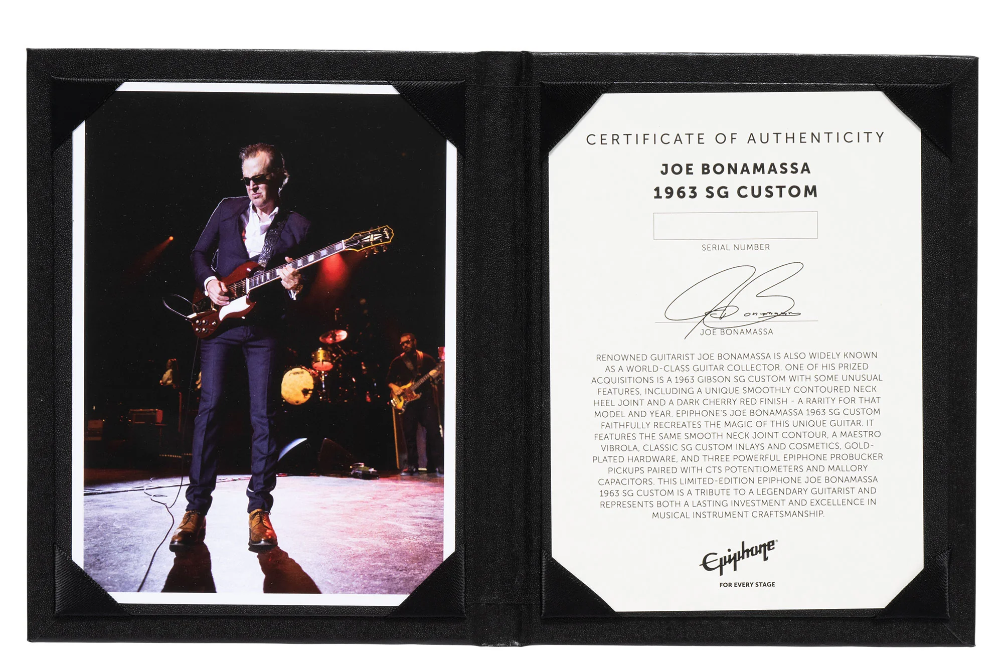 Epiphone Joe Bonamassa 1963 SG Custom - Image 12