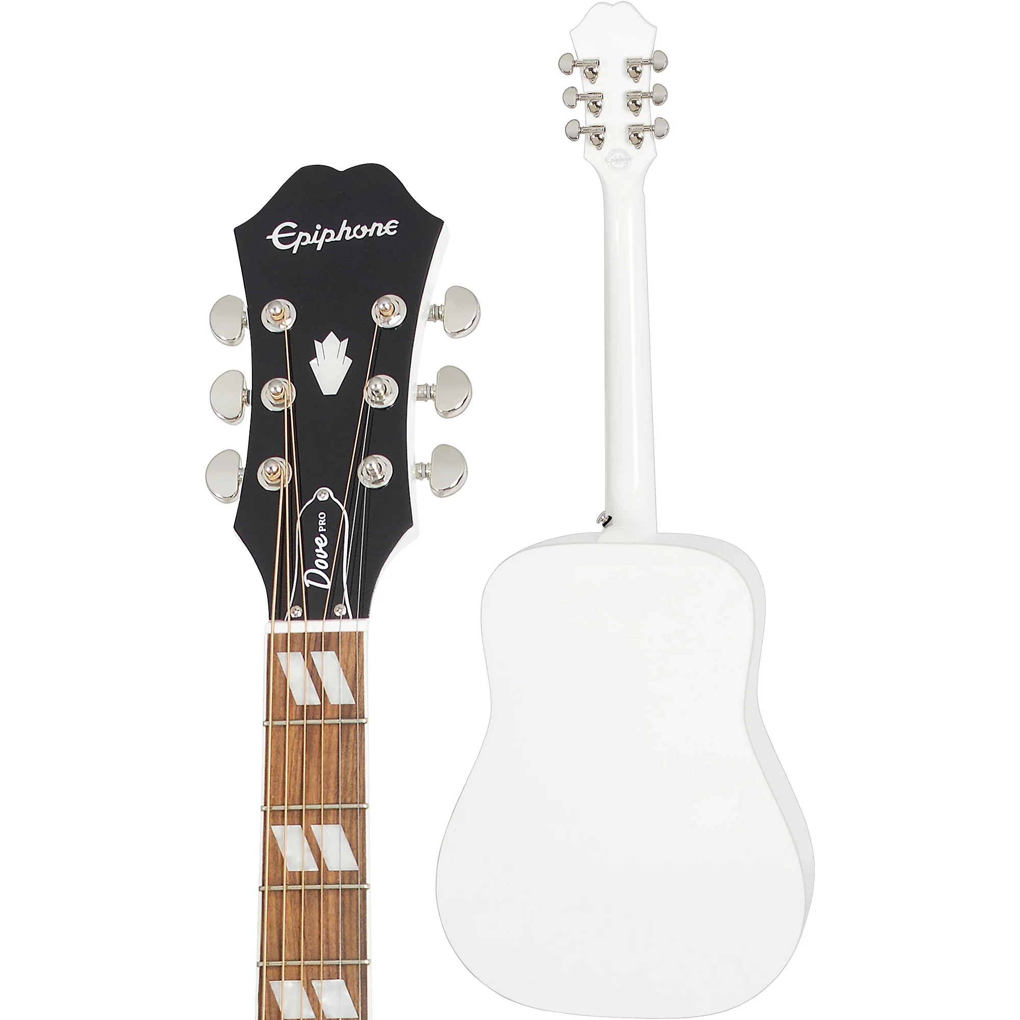 Epiphone Limited Edition Dove Studio, Alpine White - Image 5