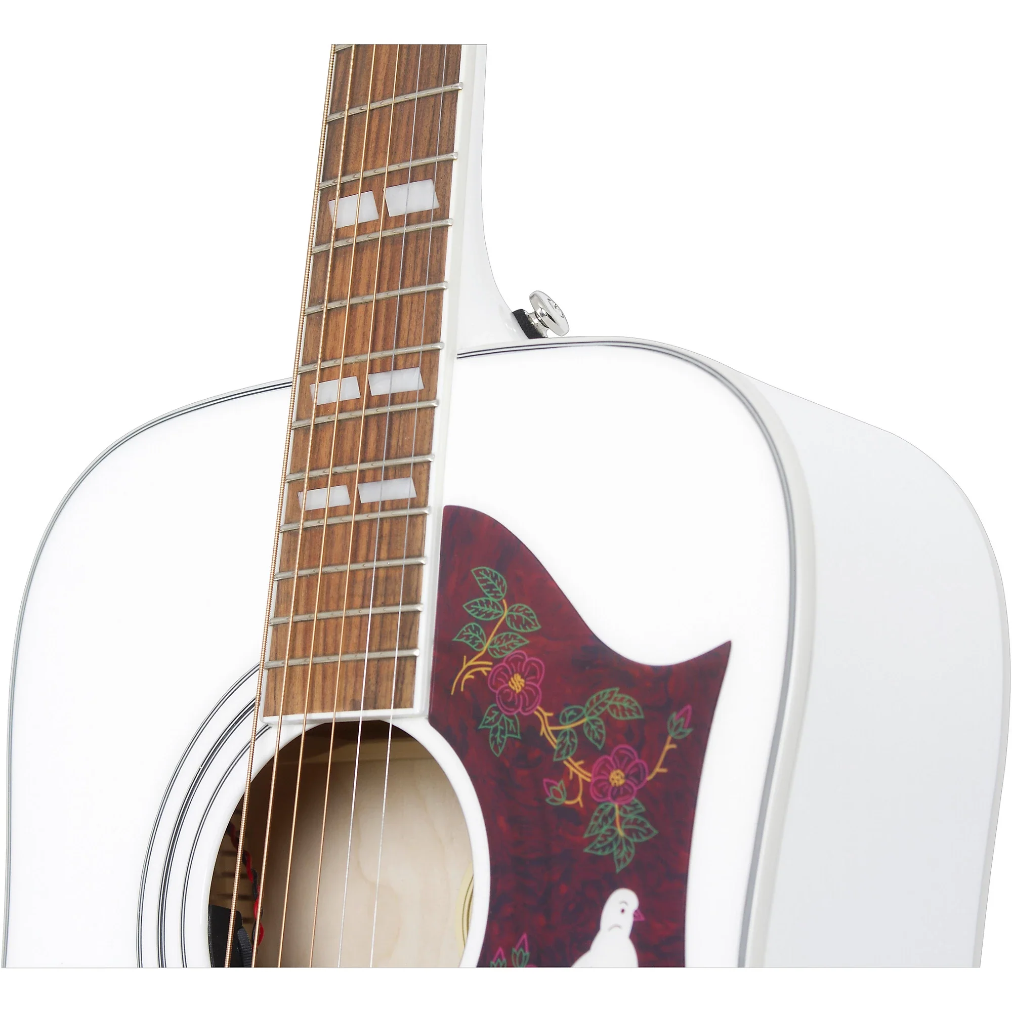Epiphone Limited Edition Dove Studio, Alpine White - Image 7