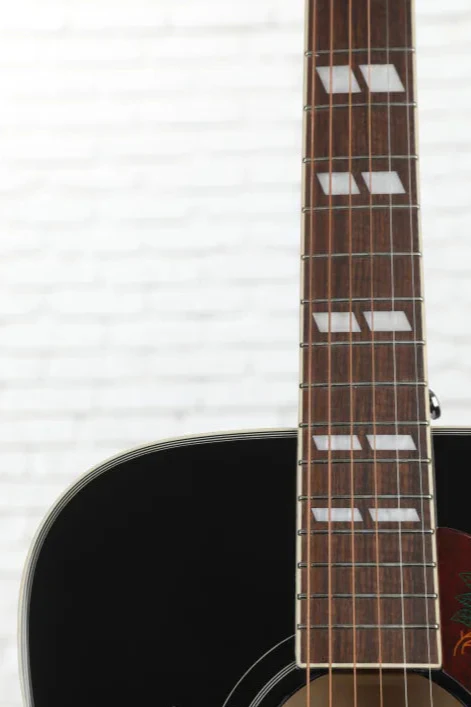 Epiphone Limited Edition Dove Studio, Trans Ebony - Image 4