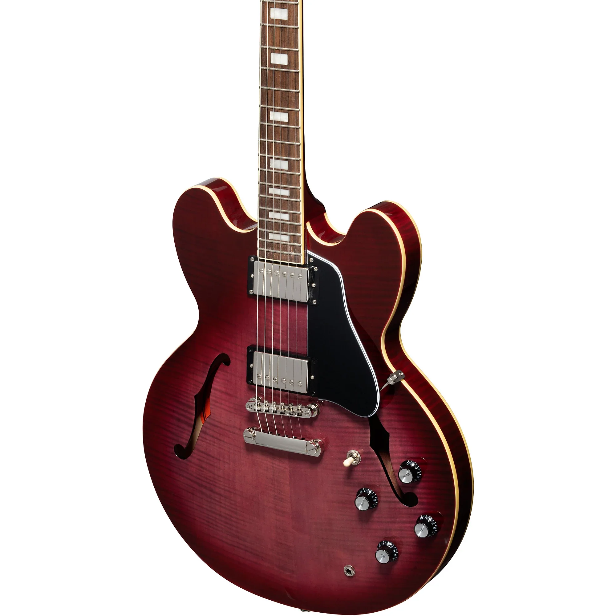 Epiphone Limited Edition ES-335 Figured, Raspberry Burst - Image 6