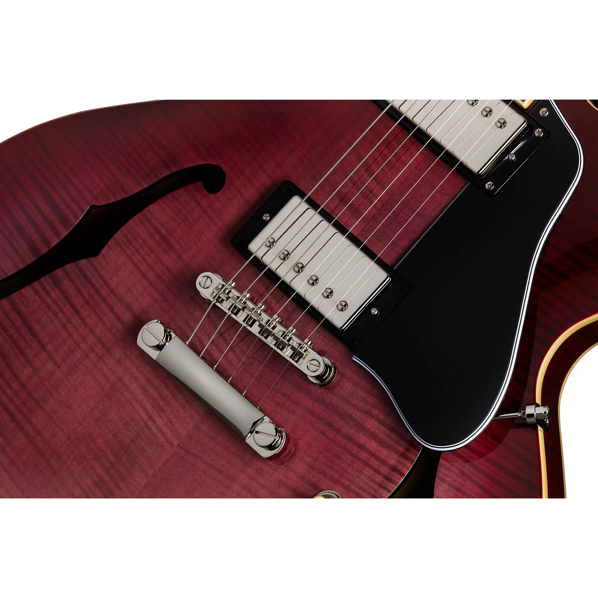 Epiphone Limited Edition ES-335 Figured, Raspberry Burst - Image 7