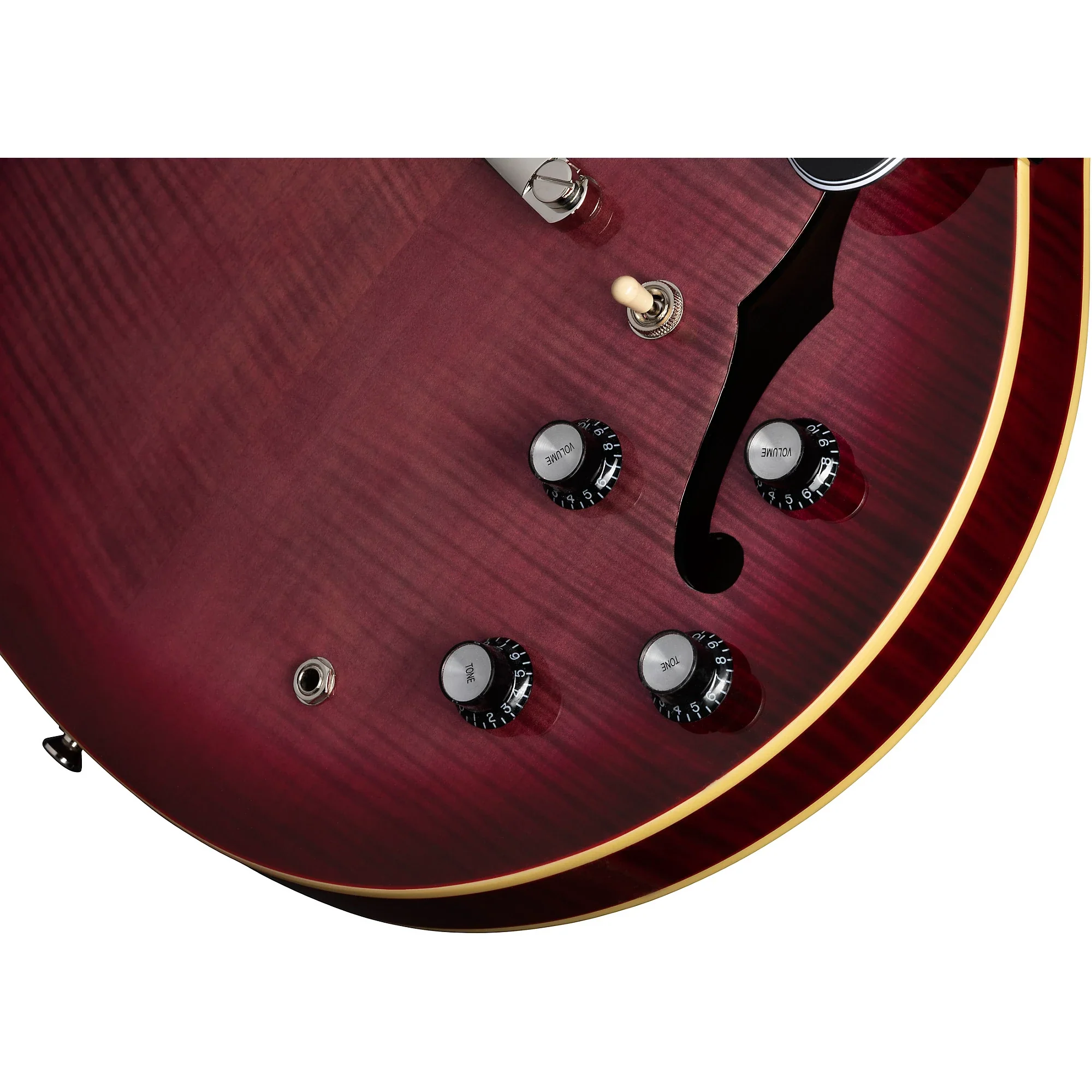 Epiphone Limited Edition ES-335 Figured, Raspberry Burst - Image 8