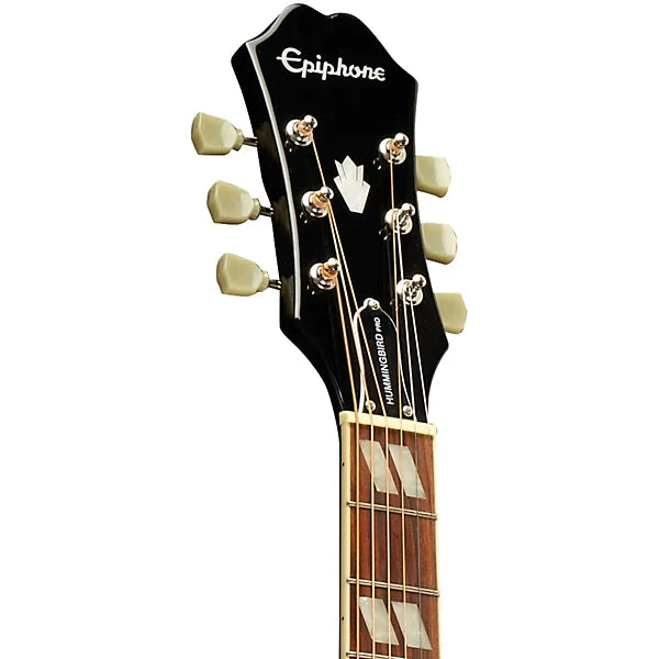 Epiphone Limited Edition Hummingbird EC Studio, Tobacco Sunburst - Image 6