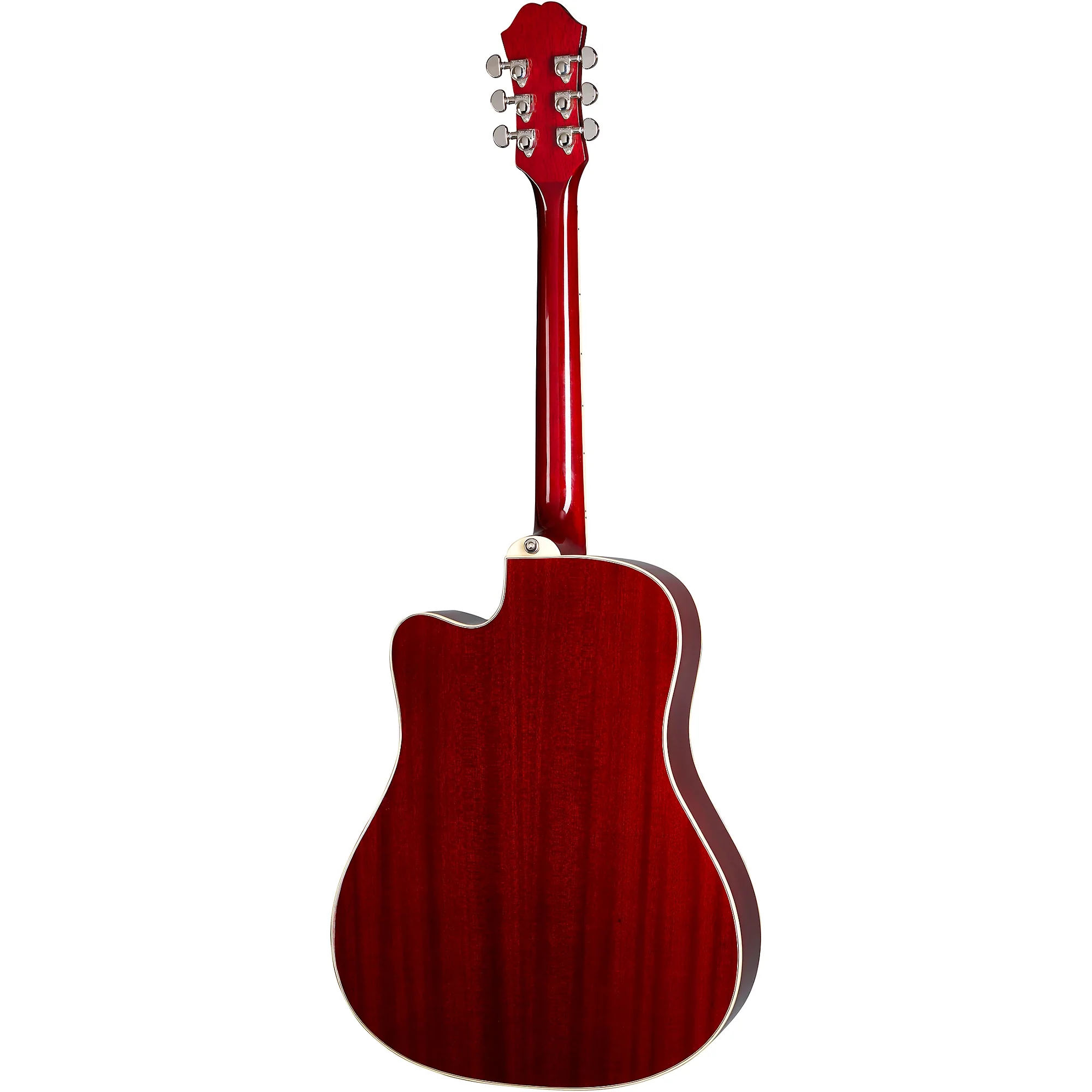 Epiphone Limited-Edition Hummingbird EC Studio, Wine Red - Image 3