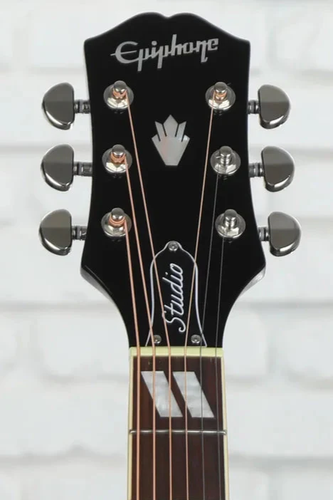 Epiphone Limited Edition Hummingbird Studio, Trans Ebony - Image 7