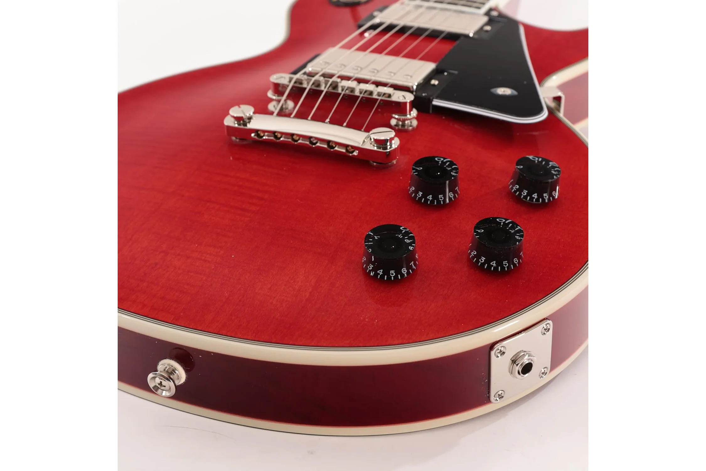 Epiphone Limited Edition Les Paul Custom Figured Maple Top - Image 11