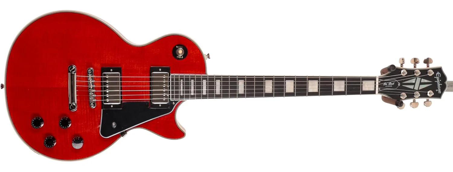 Epiphone Limited Edition Les Paul Custom Figured Maple Top - Image 6