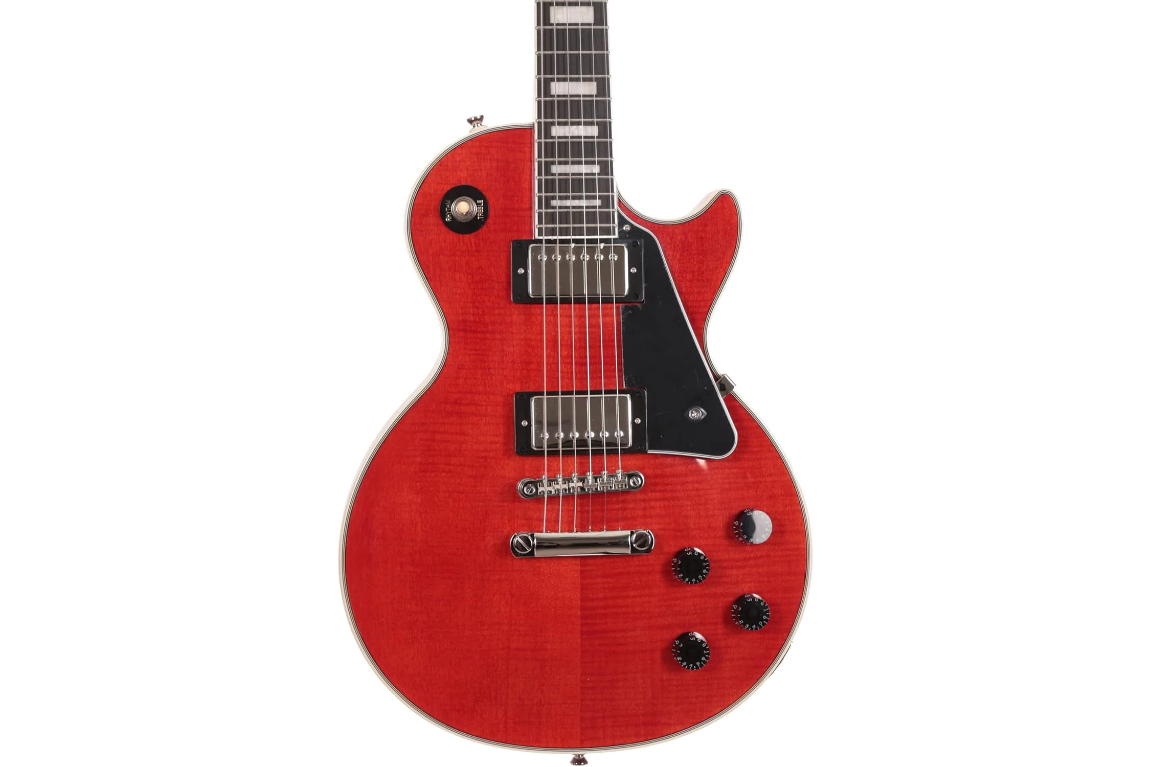 Epiphone Limited Edition Les Paul Custom Figured Maple Top - Image 8