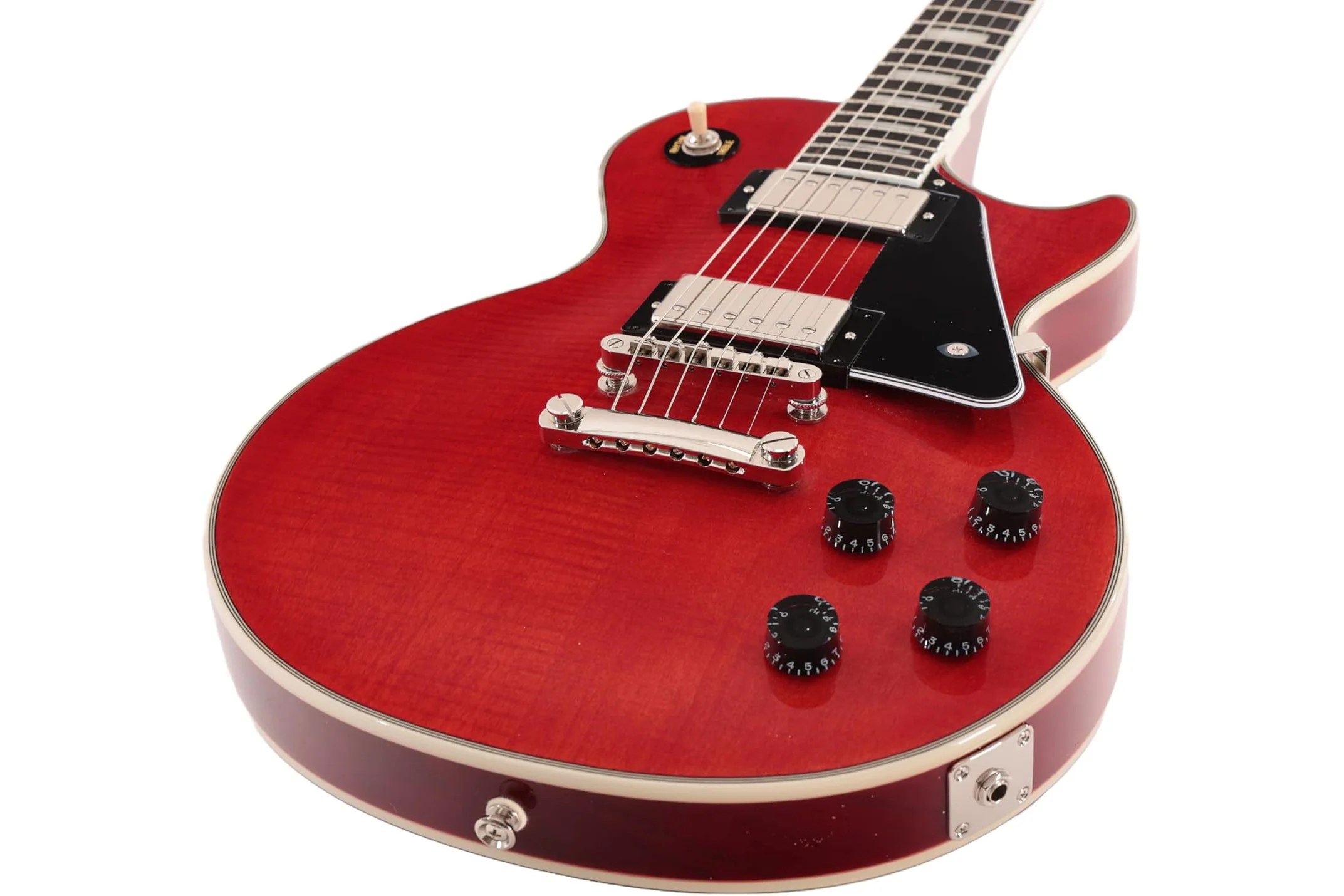Epiphone Limited Edition Les Paul Custom Figured Maple Top - Image 9