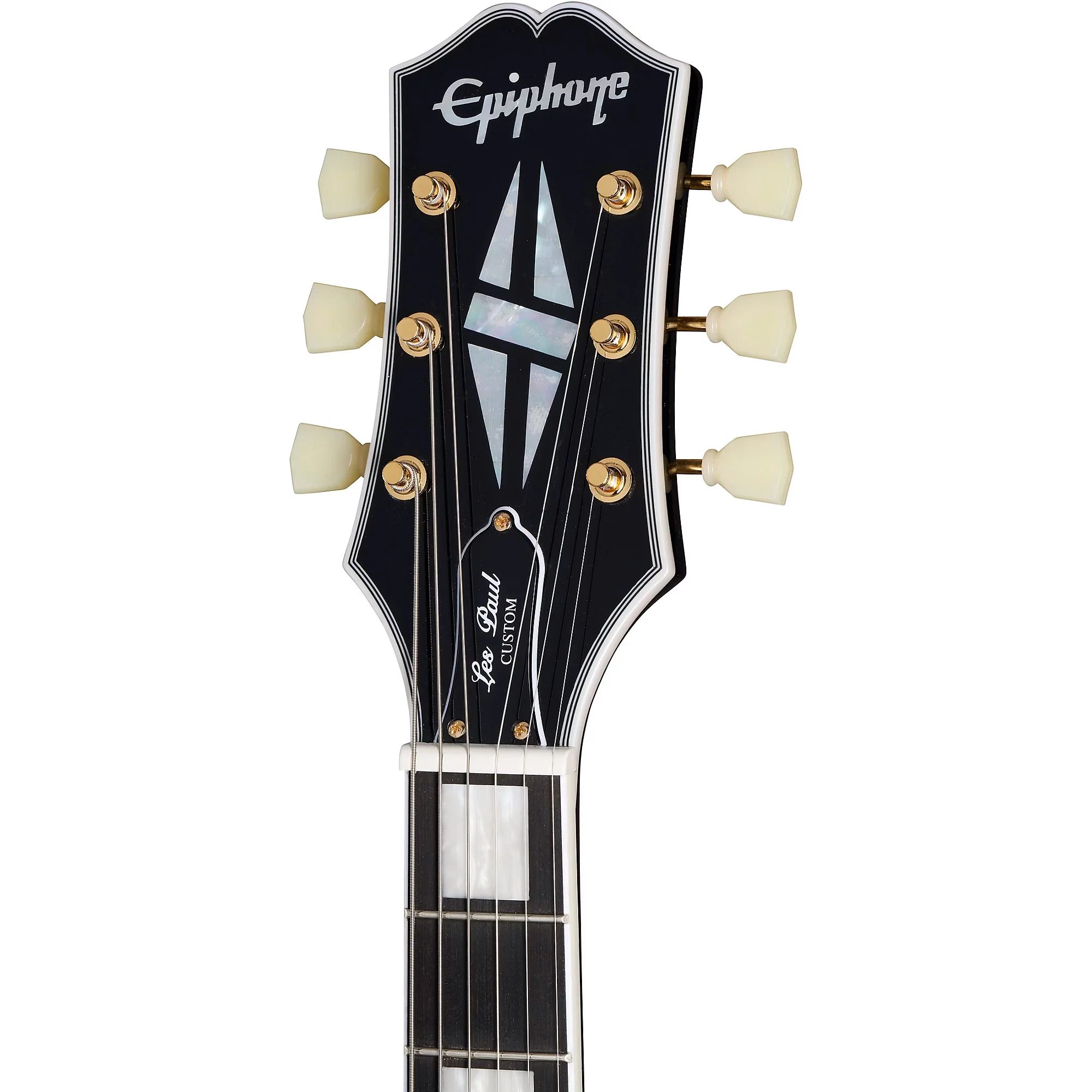 Epiphone Limited Edition Les Paul Custom P-90, Ebony - Image 6