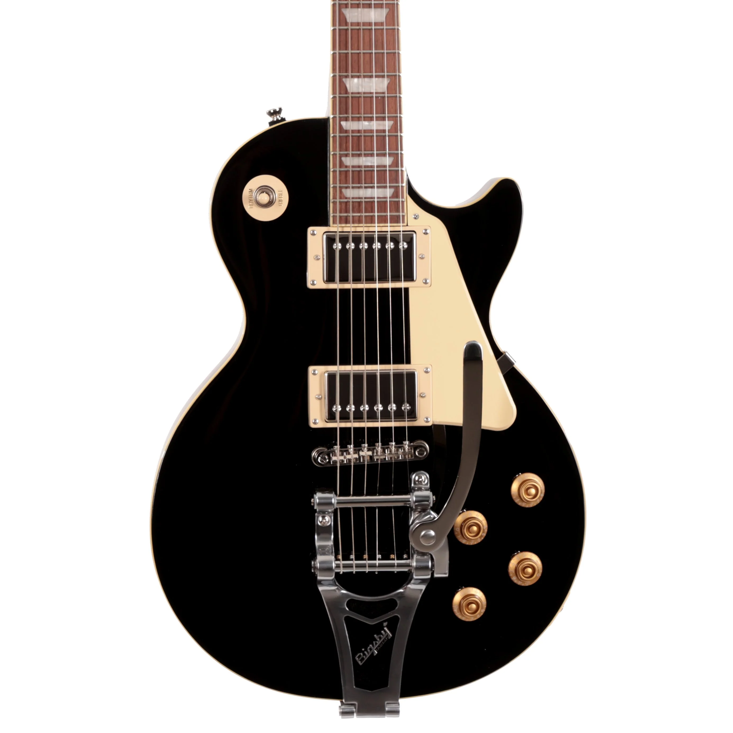 Epiphone Limited Edition Les Paul Standard '50s Bigsby, Ebony - Image 4
