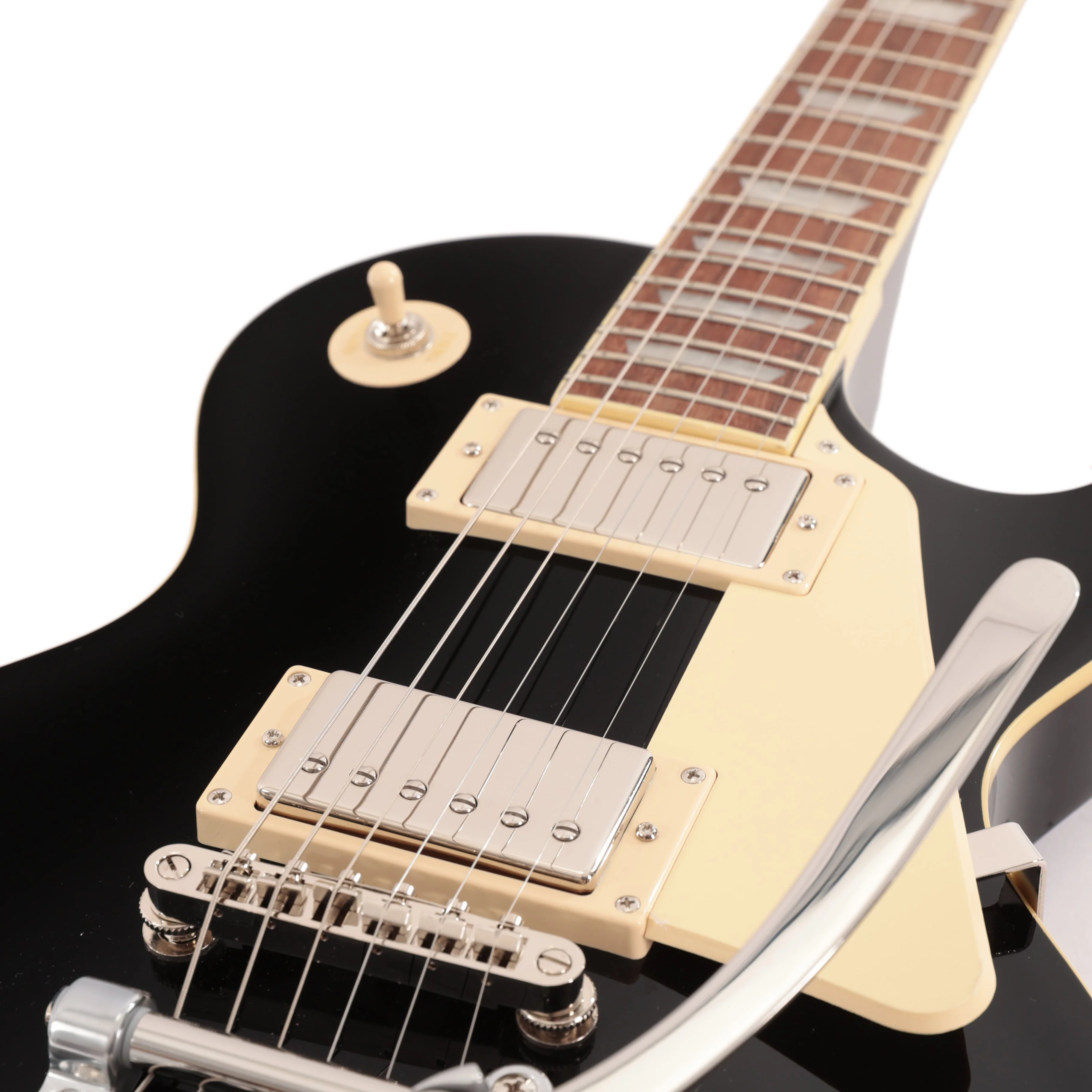 Epiphone Limited Edition Les Paul Standard '50s Bigsby, Ebony - Image 7
