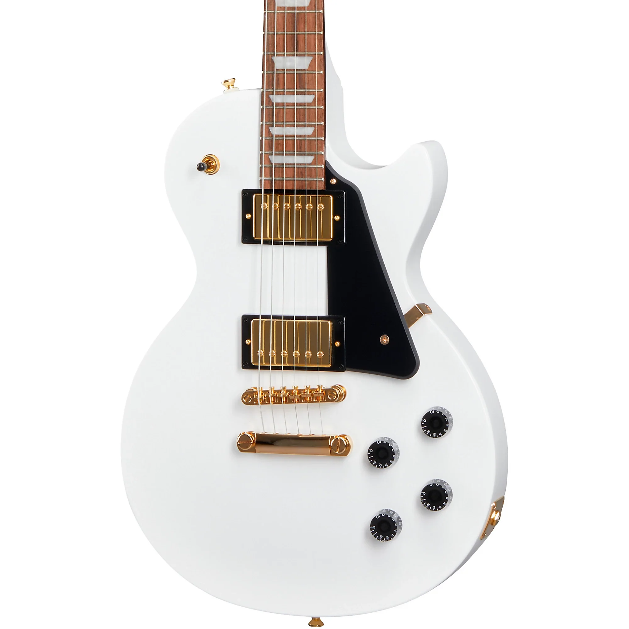 Epiphone Limited Edition Les Paul Studio Gold, Alpine White - Image 5