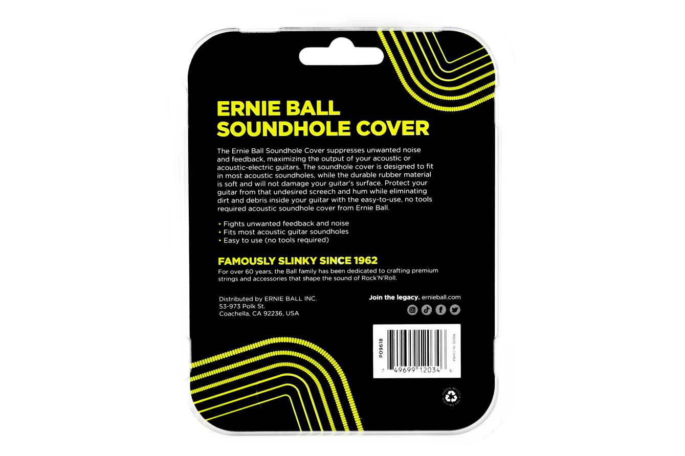 Ernie Ball Acoustic Soundhole Cover - Image 2