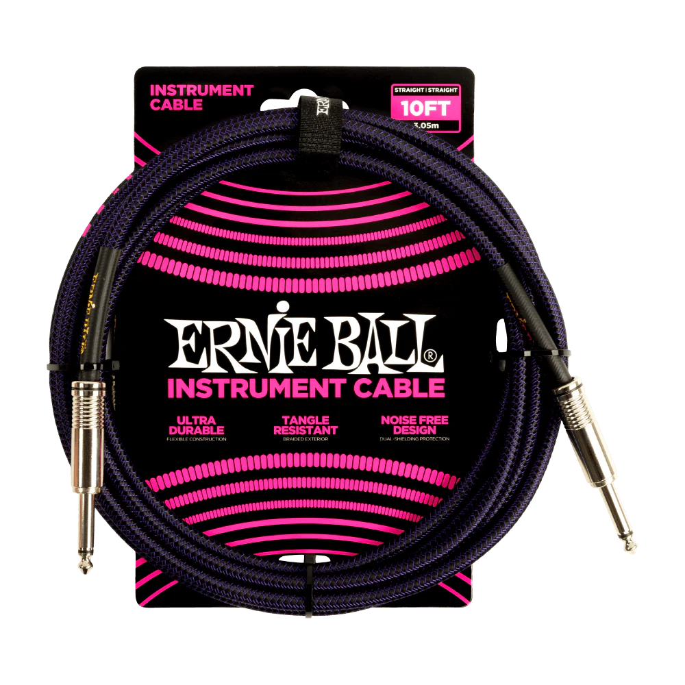 Ernie Ball Braided Instrument Cable Straight/Straight - Image 10