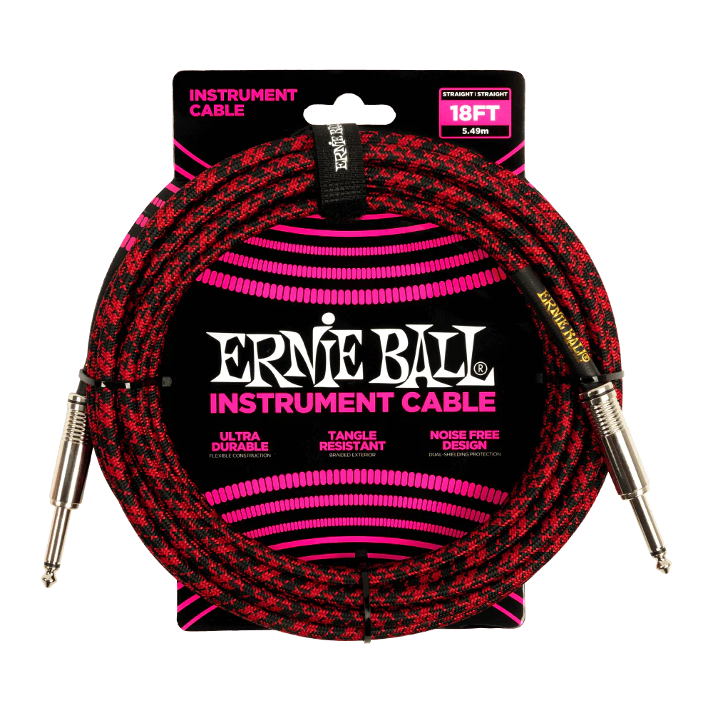 Ernie Ball Braided Instrument Cable Straight/Straight - Image 8