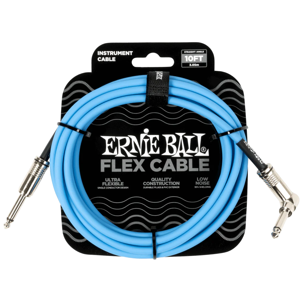 Ernie Ball Flex Cable Straight/Angle 10ft - Image 2