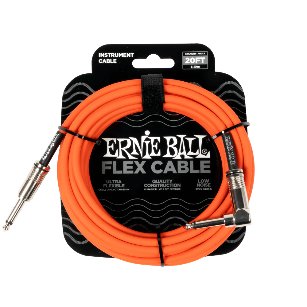 Ernie Ball Flex Cable Straight/Angle 20ft - Image 2