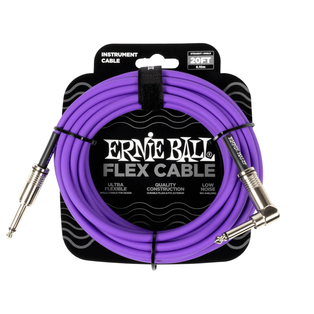 Ernie Ball Flex Cable Straight/Angle 20ft - Image 4