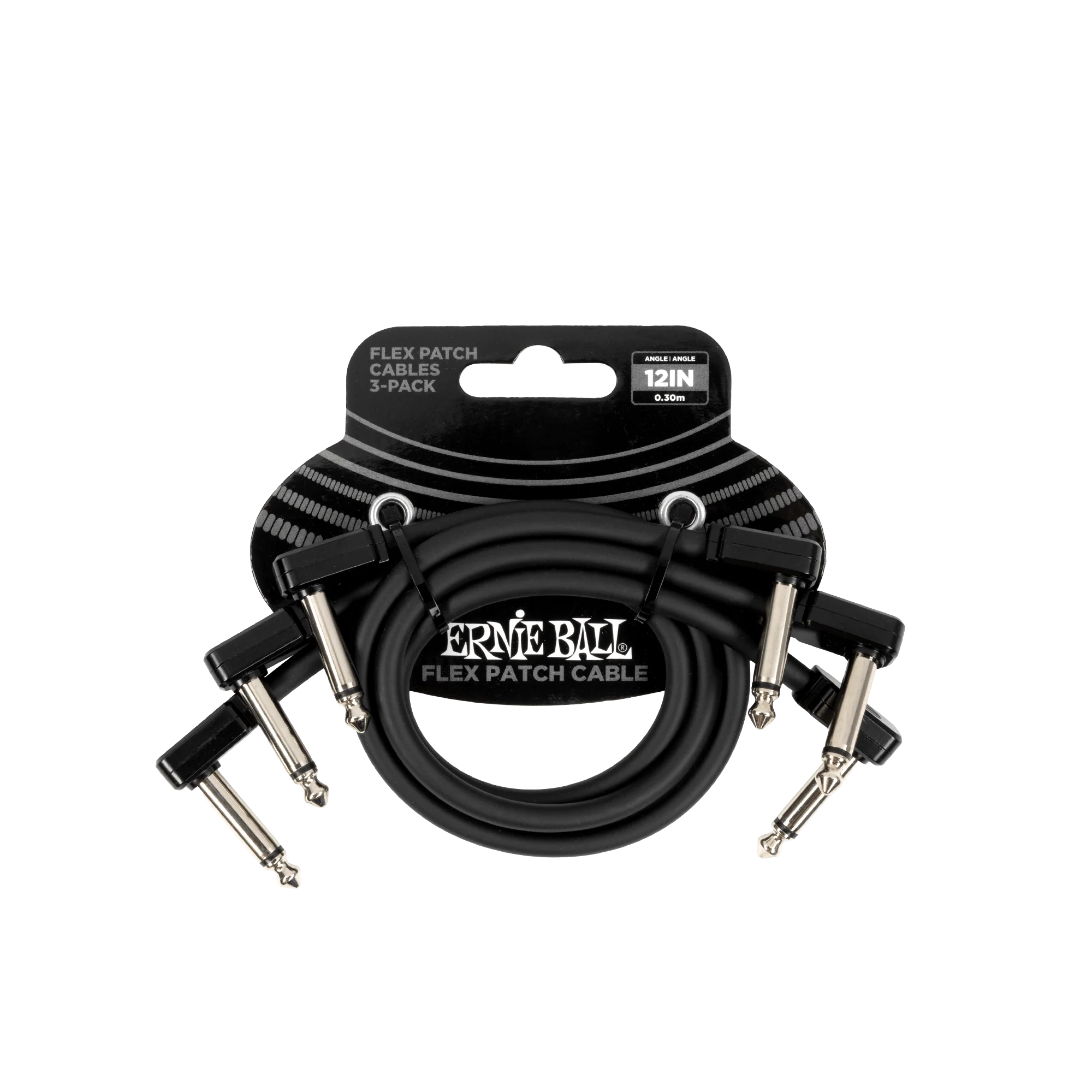 Ernie Ball Flex Patch Cables (Black) - Image 5