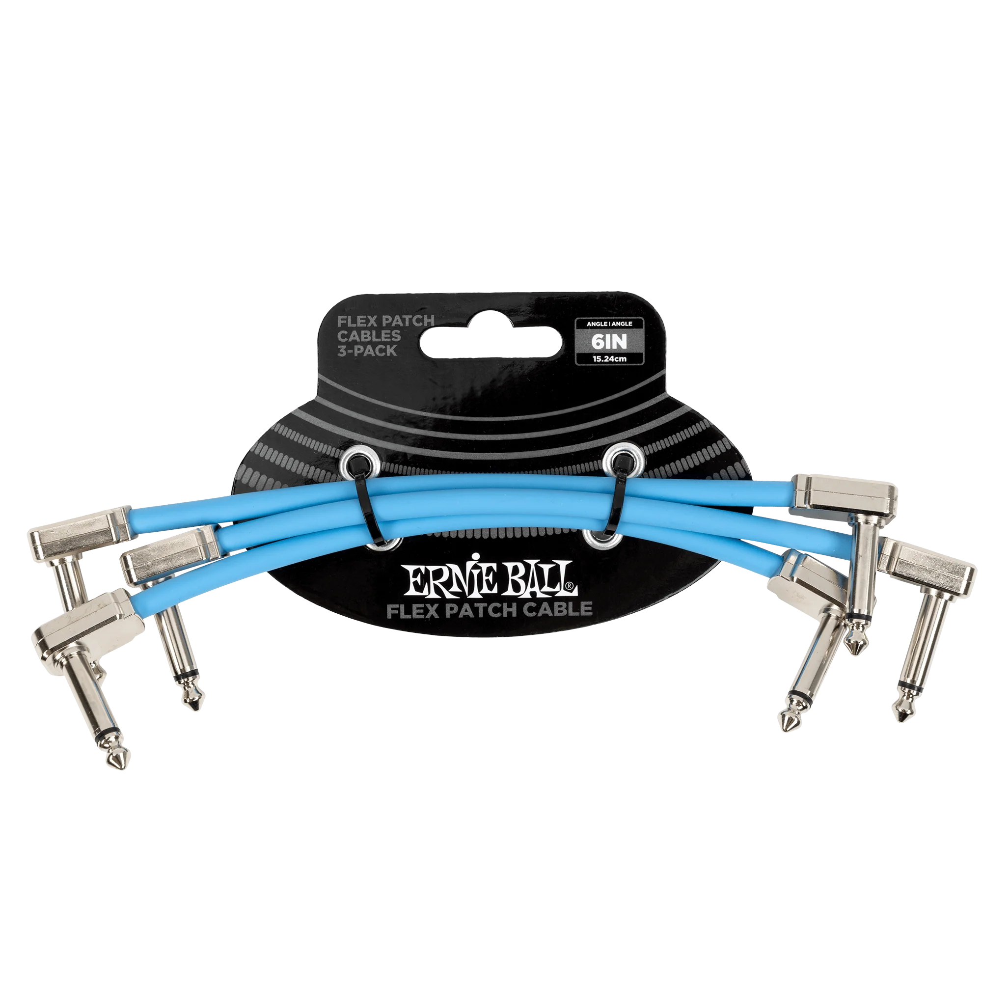 Ernie Ball Flex Patch Cables (Blue) - Image 3
