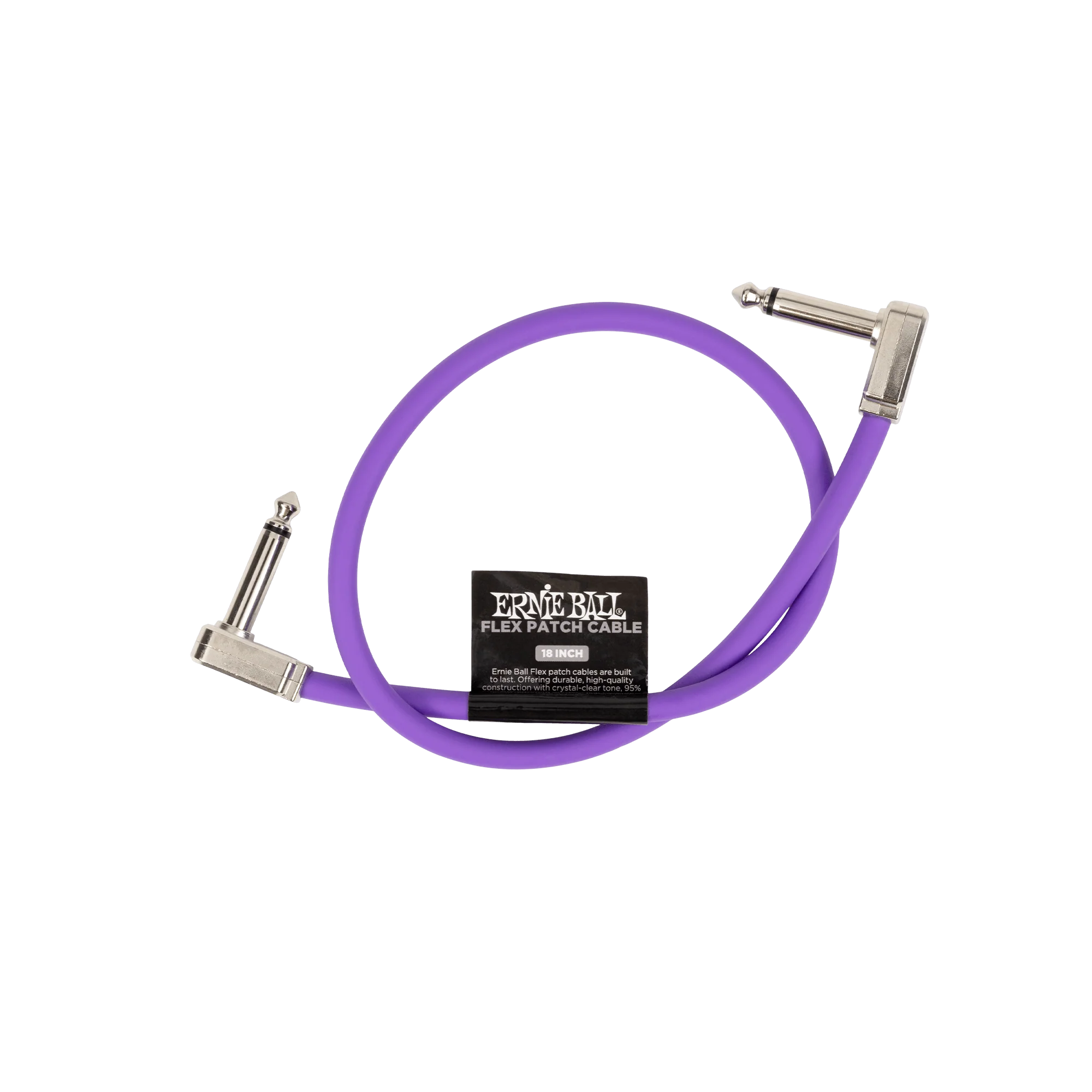 Ernie Ball Flex Patch Cables (Purple) - Image 11
