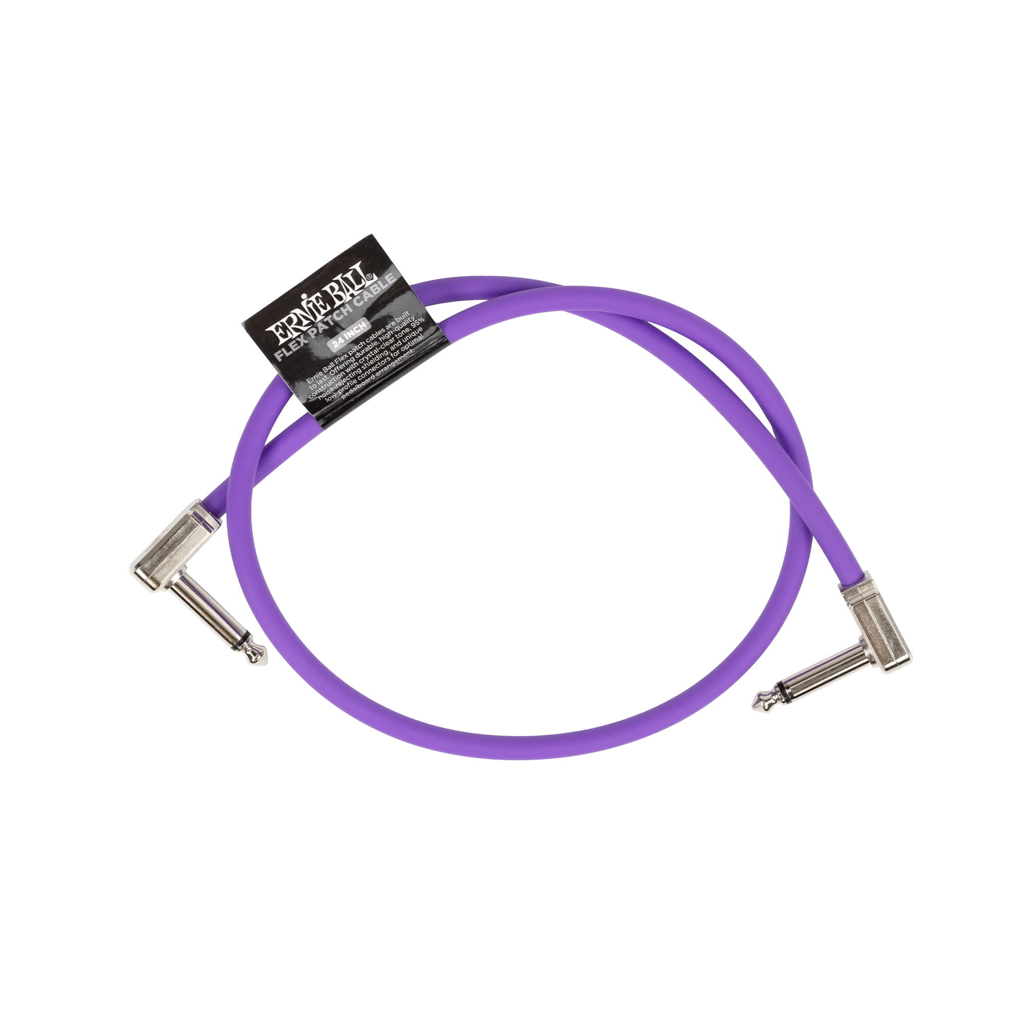 Ernie Ball Flex Patch Cables (Purple) - Image 7