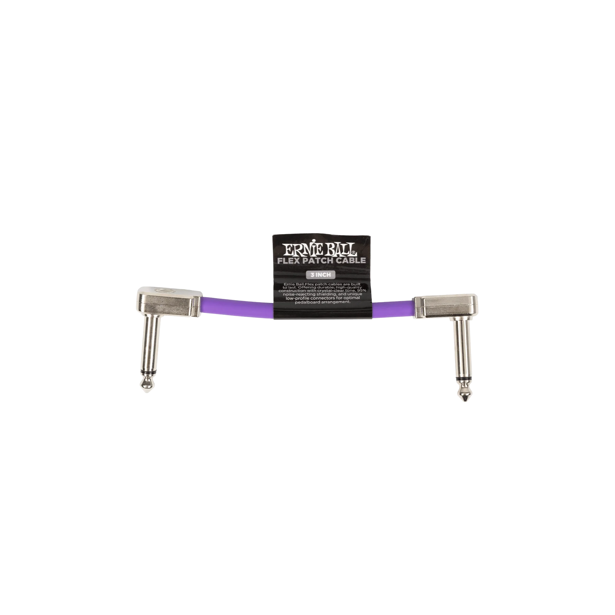 Ernie Ball Flex Patch Cables (Purple) - Image 8