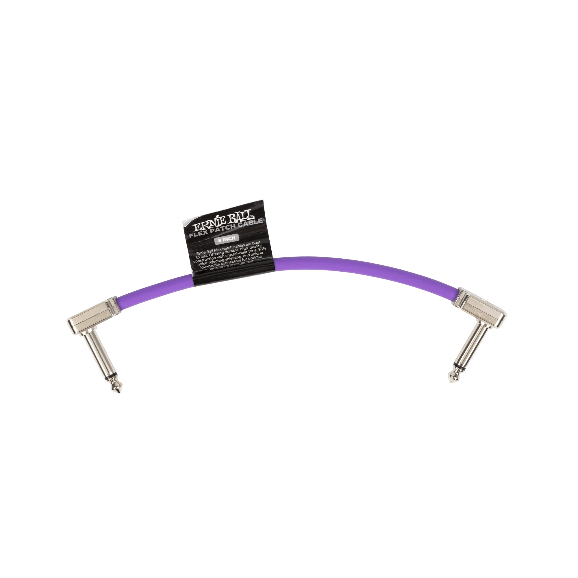 Ernie Ball Flex Patch Cables (Purple) - Image 9