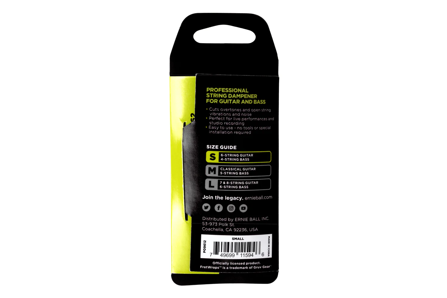 Ernie Ball Fretwrap By Gruv Gear - Image 3