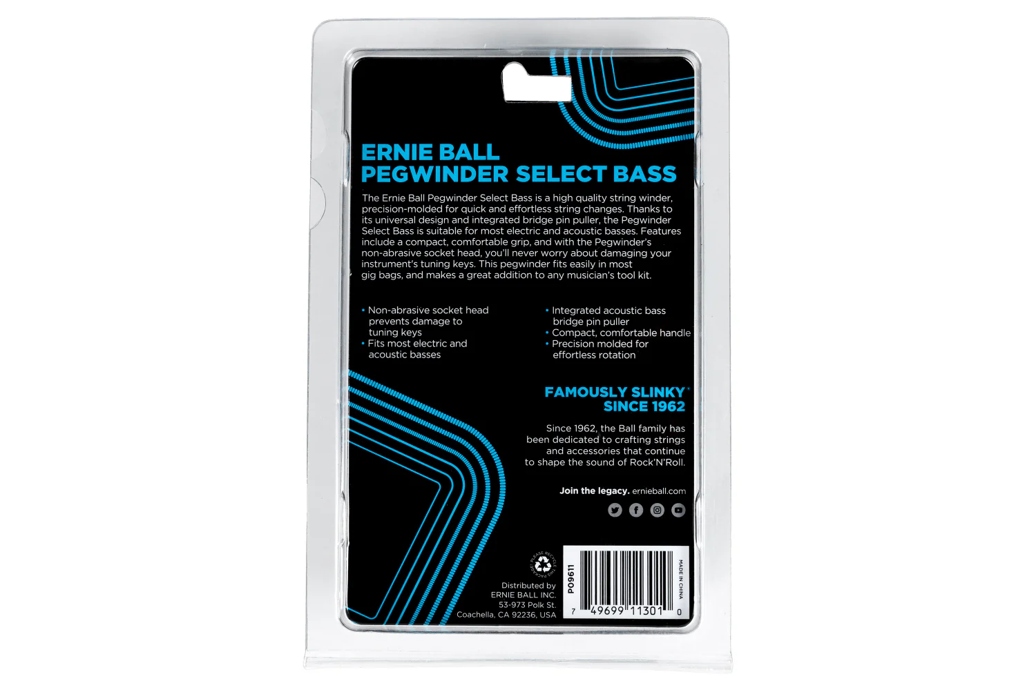 Ernie Ball Pegwinder Select Bass - Image 4