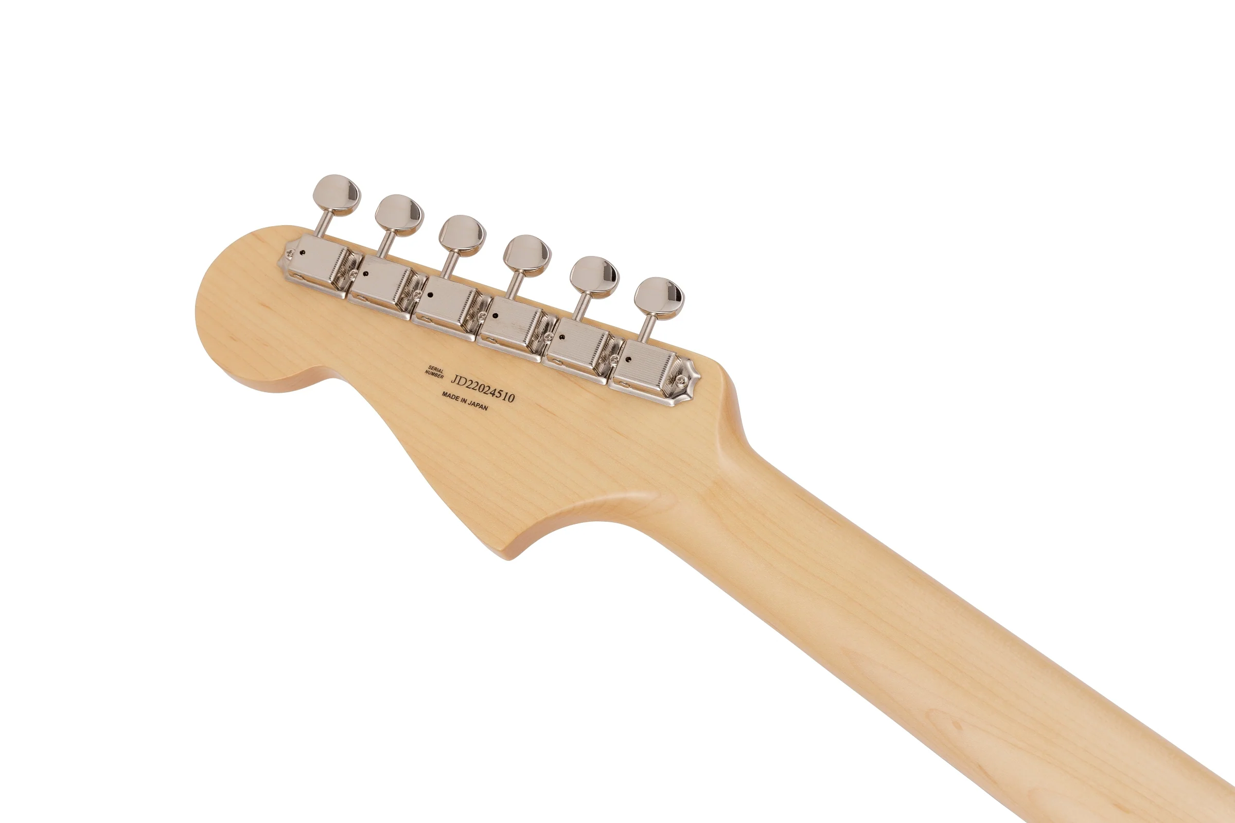 Fender 2023 Collection, Made in Japan Traditional 60s Jazzmaster, Olympic White with Blue Competition Stripe - Image 6