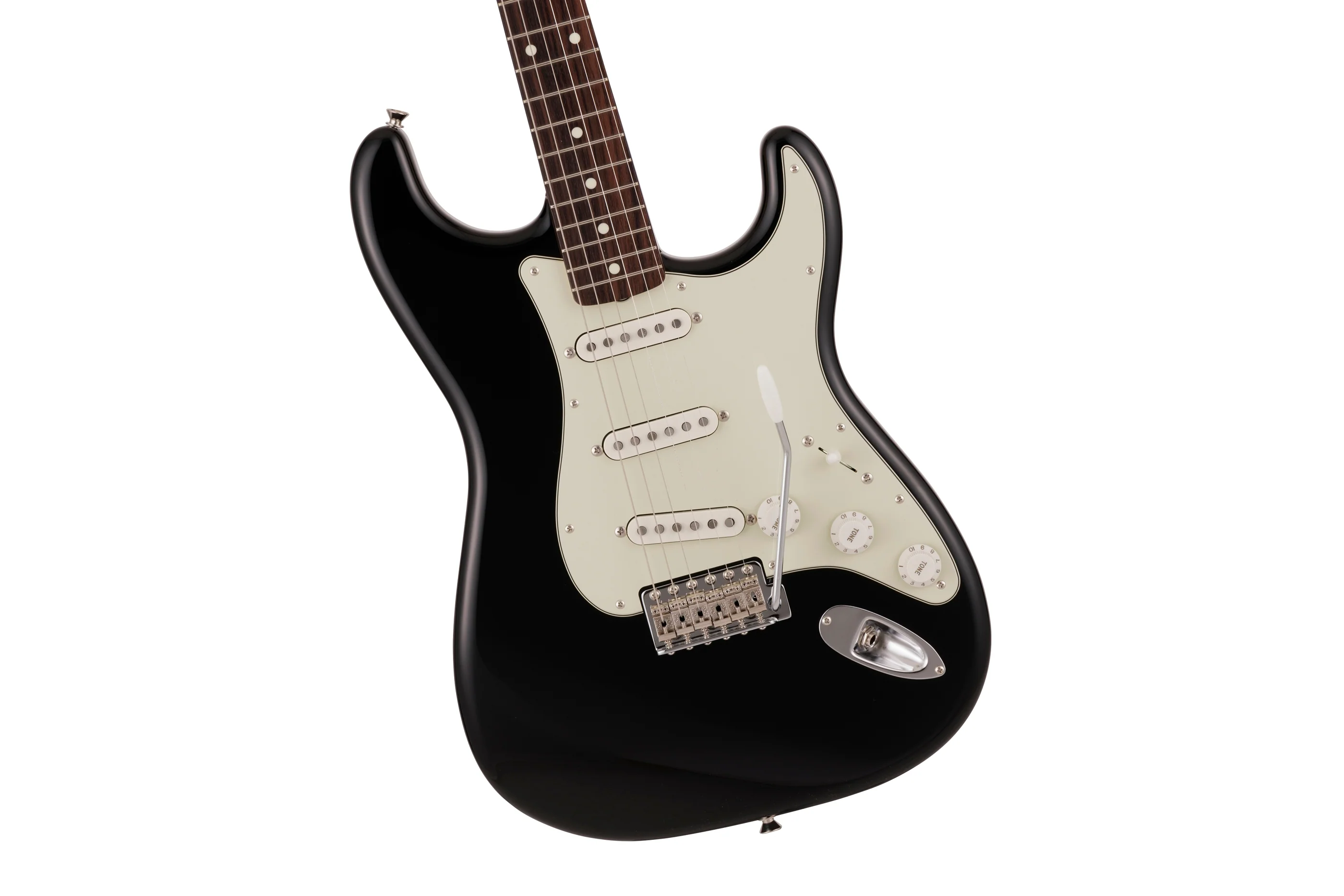 Fender 2023 Collection Made in Japan Traditional 60s Stratocaster Black - Image 4
