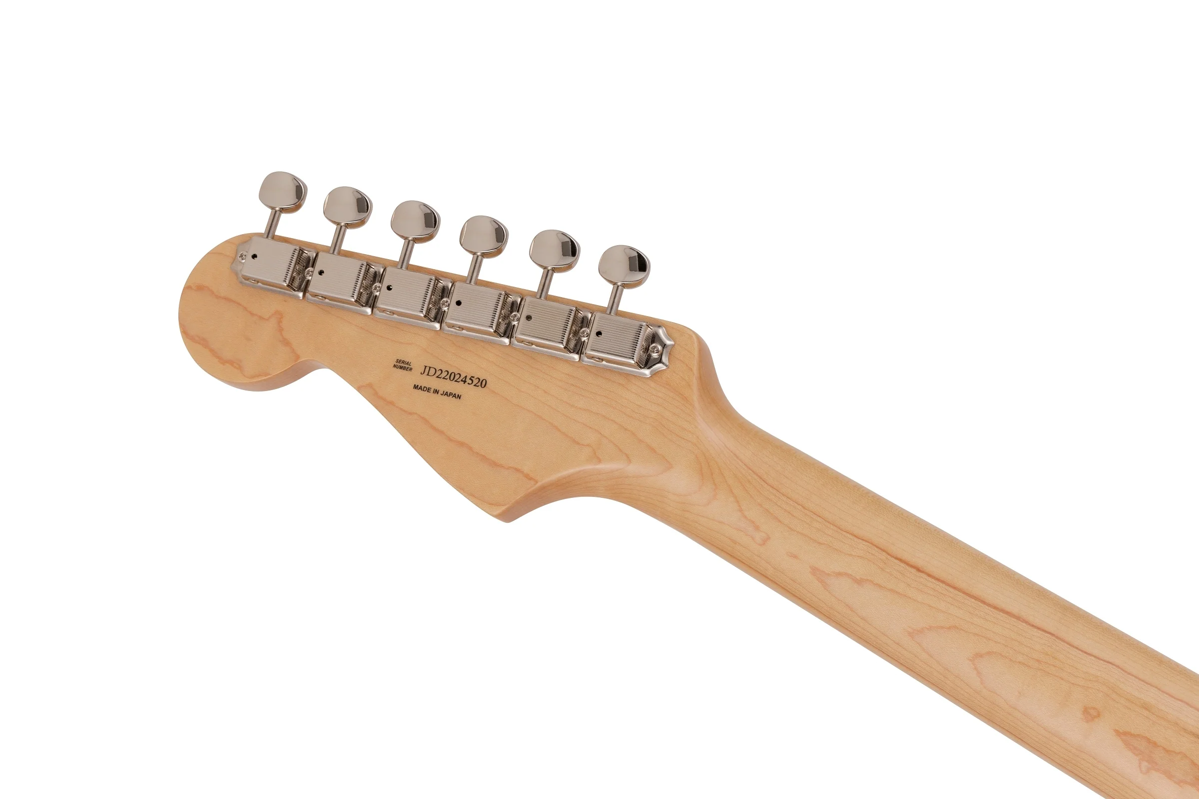 Fender 2023 Collection, Made in Japan Traditional 60s Stratocaster, Olympic White with Blue Competition Stripe - Image 6