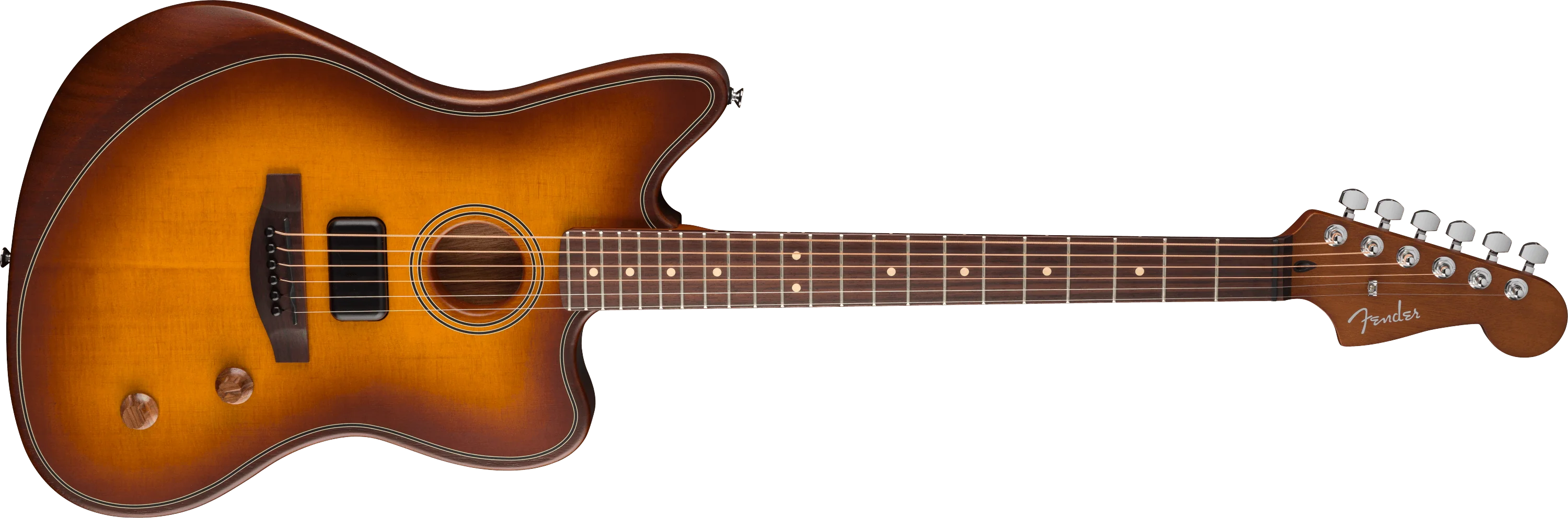Fender Acoustasonic Standard Jazzmaster - Image 4