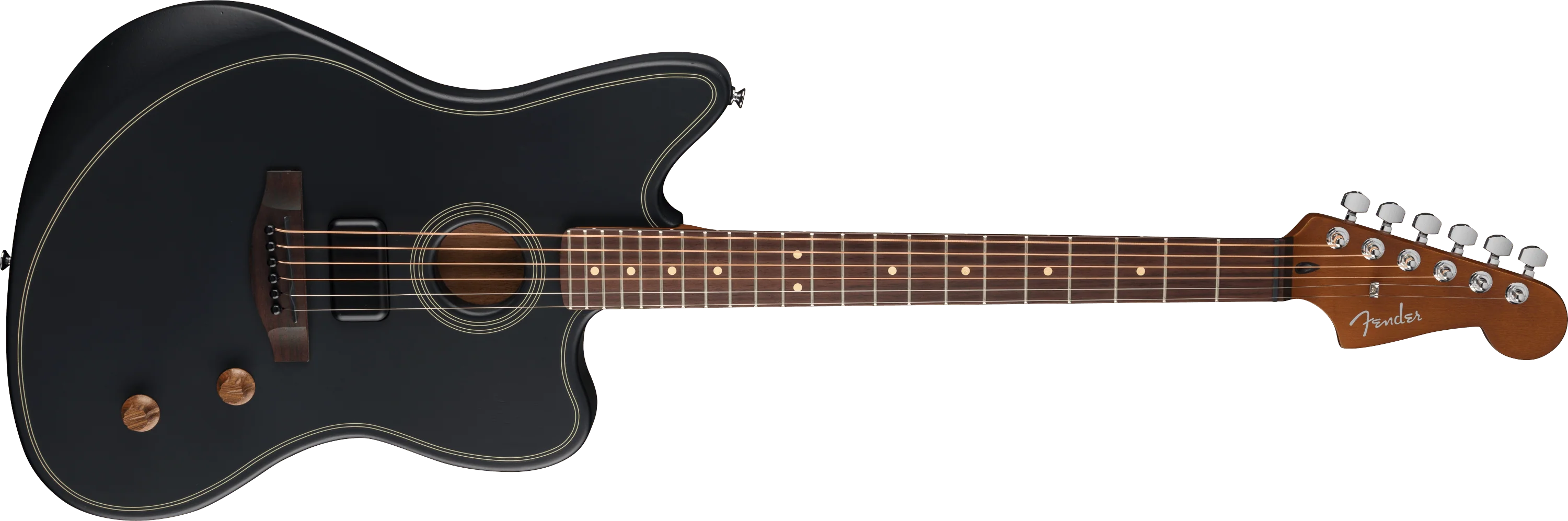 Fender Acoustasonic Standard Jazzmaster - Image 9