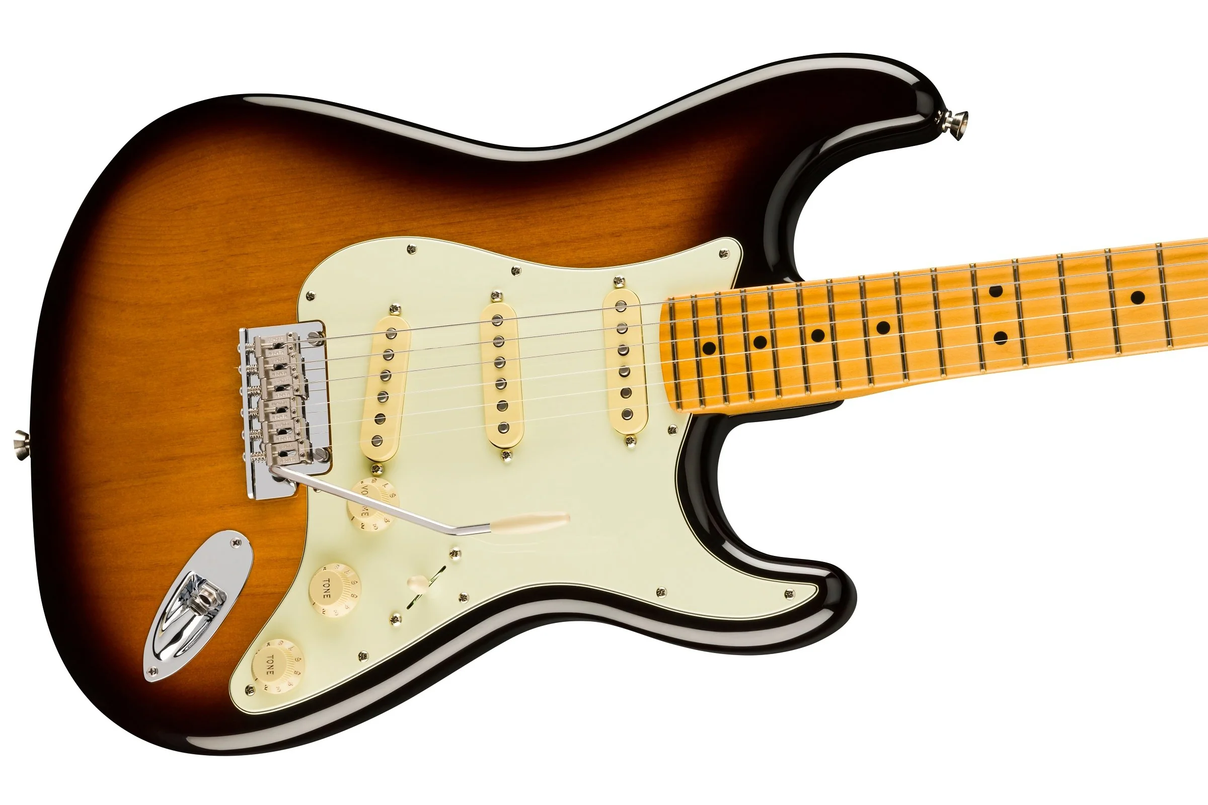 Fender American Professional II Stratocaster, Anniversary 2-Color Sunburst - Image 4