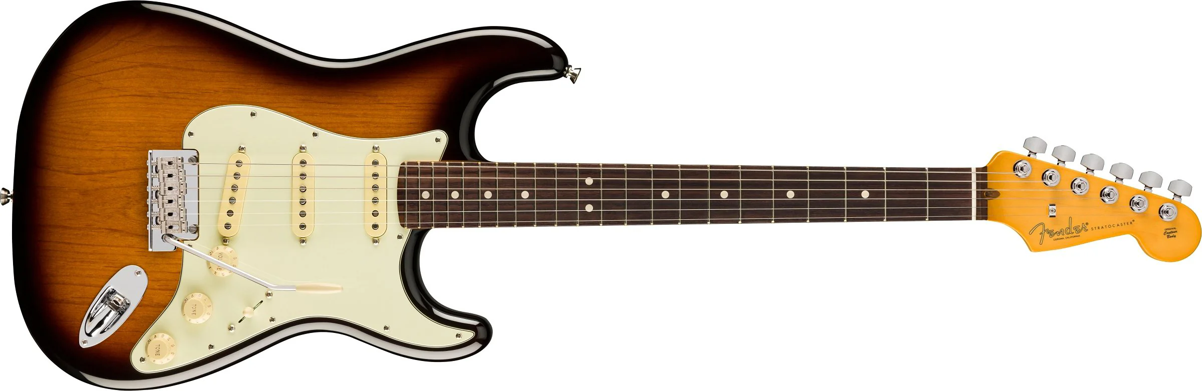 Fender American Professional II Stratocaster, Anniversary 2-Color Sunburst - Image 8