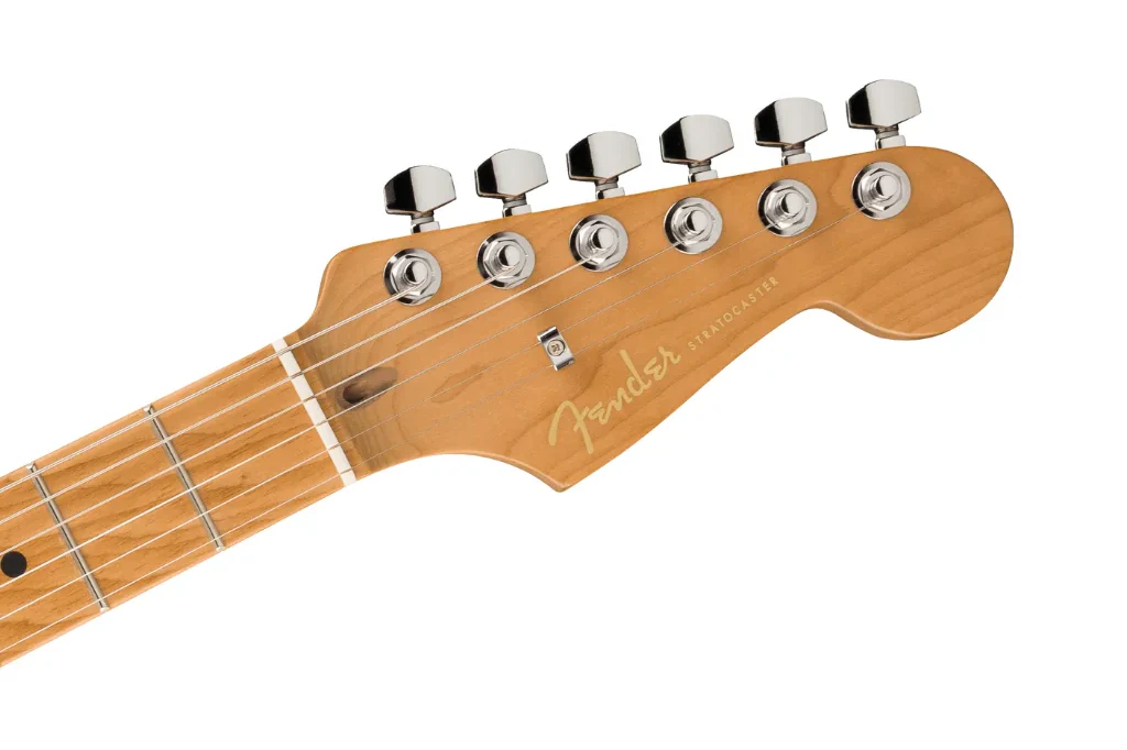Fender American Ultra II Stratocaster, Roasted Maple Neck, Black (Limited Edition) - Image 6